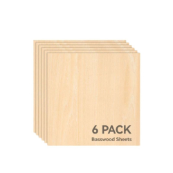 3mm Basswood Plywood x6 Bambu Lab