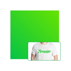 Neon Green Heat Transfer Vinyl Sheet x10 Bambu Lab