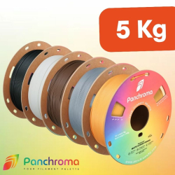 Pack x5 Panchroma™ PLA Matte - 1.75mm - 5g