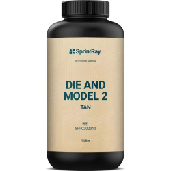 Resin SprintRay Die and Model Beige (Tan) 2 - 1 kg