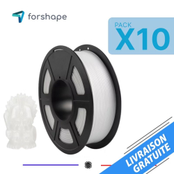Pack x10 ecoPETG White Forshape - 1,75 mm - 10 kg