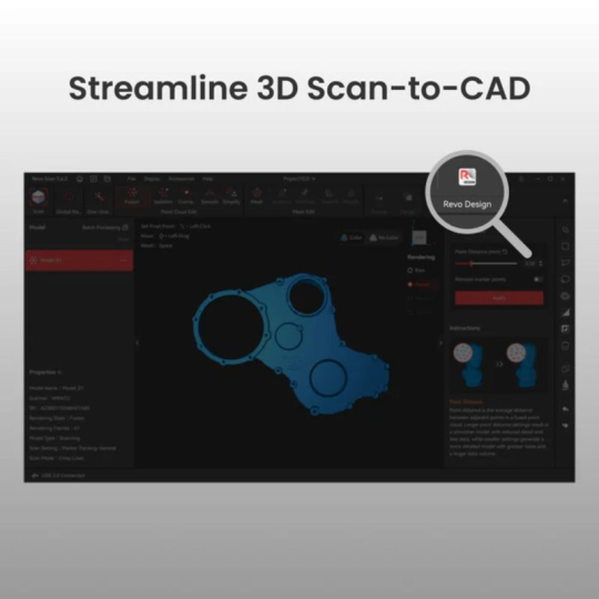 Revopoint Revo Design (1-year license) - Polyfab3D