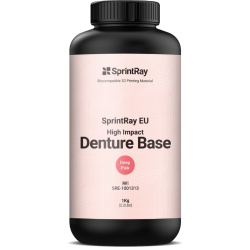 Resine SprintRay High Impact Denture Base - Shade Deep pink - 1kg