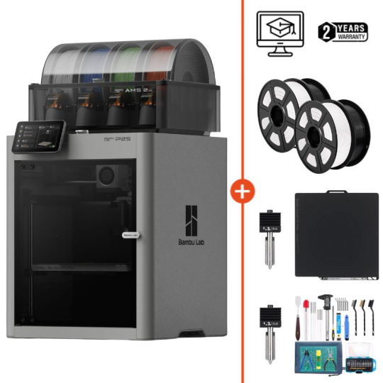 Pack Advanced Bambu Lab P2S Combo 3D printer – Complete Pack