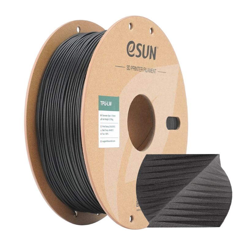 eSun TPU-LW Black - 1.75mm - 750g