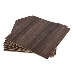 Walnut Plywood sheets 30x30x0,5cm (x6), Creality