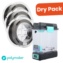 Dry Pack Polymide PA12-CF Noir - 1.75mm - 500 g x3