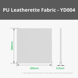 Grey Pebbled PU Leather Sheet (x5), Bambu Lab