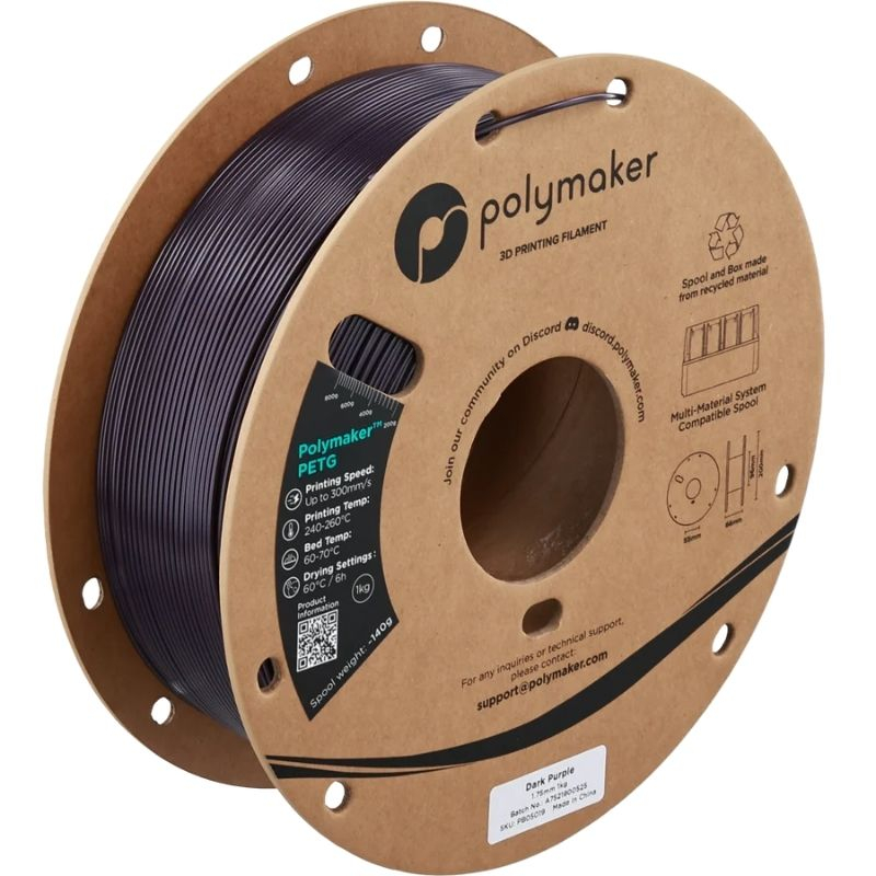 Polymaker PETG Dark Purple - 1,75mm - 1kg
