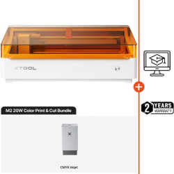 xTool M2 20W Color Print & Cut Bundle