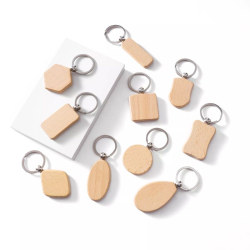 Mixed wooden keychains x10 xTool