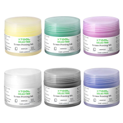 Acrylic screen printing inks Basic colors xTool