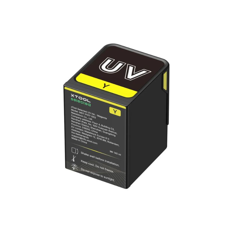 UV Ink Yellow 125ml xTool Selected