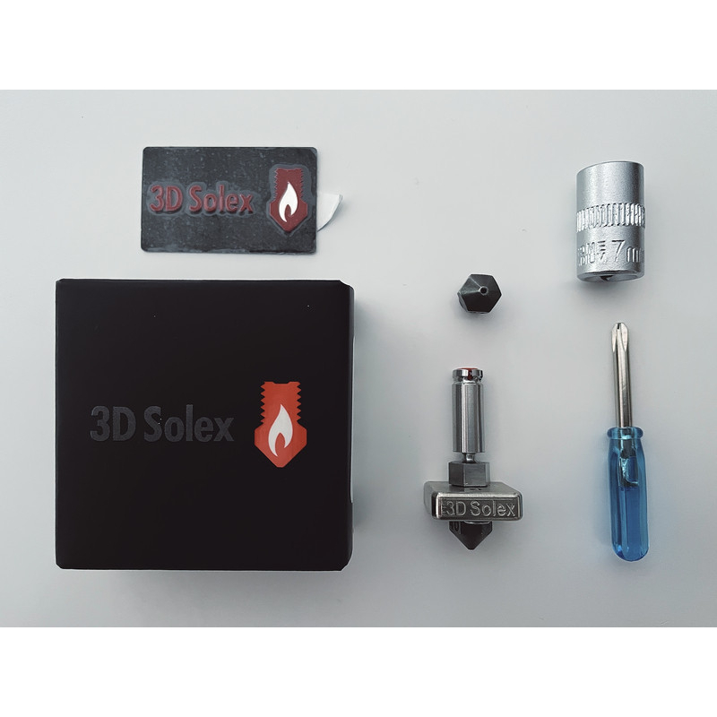 3DSolex Timeslicer Hotend Standard for Raise3D E2 (0.40-0.80)