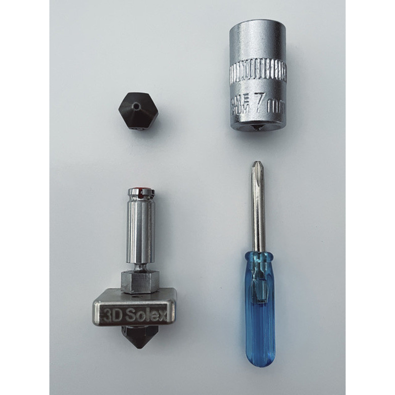 3DSolex Timeslicer Hotend Standard for Raise3D E2 (0.40-0.80)