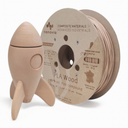 Nanovia - PLA Wood: pine composite 45% - 1.75mm - 500 g