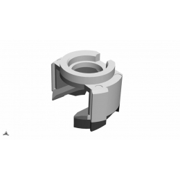 Intermediate mounting ring for Printcore Ultimaker 3, S Series