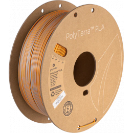 PolyTerra PLA Dual Grey Orange (Foggy Orange) - 1.75mm - 1 kg