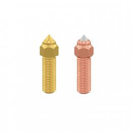 Set of nozzles (brass and reinforced) for Creality K1 & K1 Max