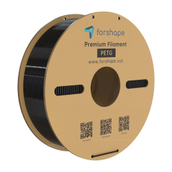PETG Black Forshape Premium – 1.75mm – 1Kg