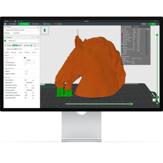 Bambu Studio - Slicer software Bambu Lab - Polyfab3D