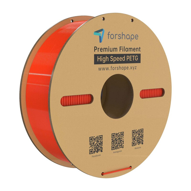 PETG HF (High-Speed) Red Forshape - 1.75 mm - 1 kg