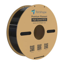 PETG HF (High-Speed) Black Forshape - 1.75 mm - 1 kg