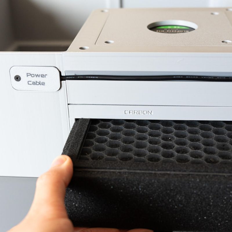 HEPA14 and activated carbon filtration