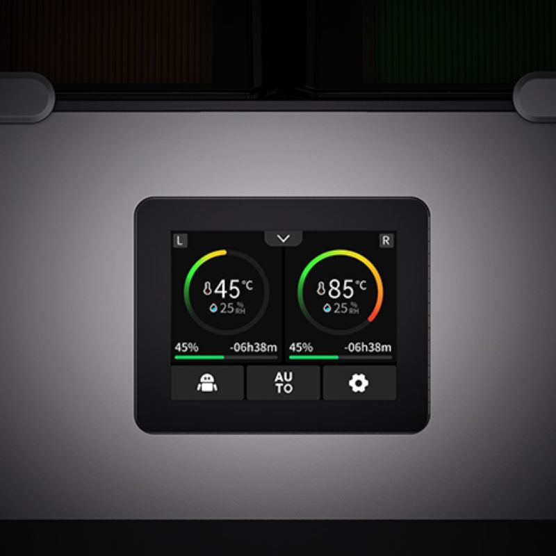 Space Pi 4X touchscreen interface