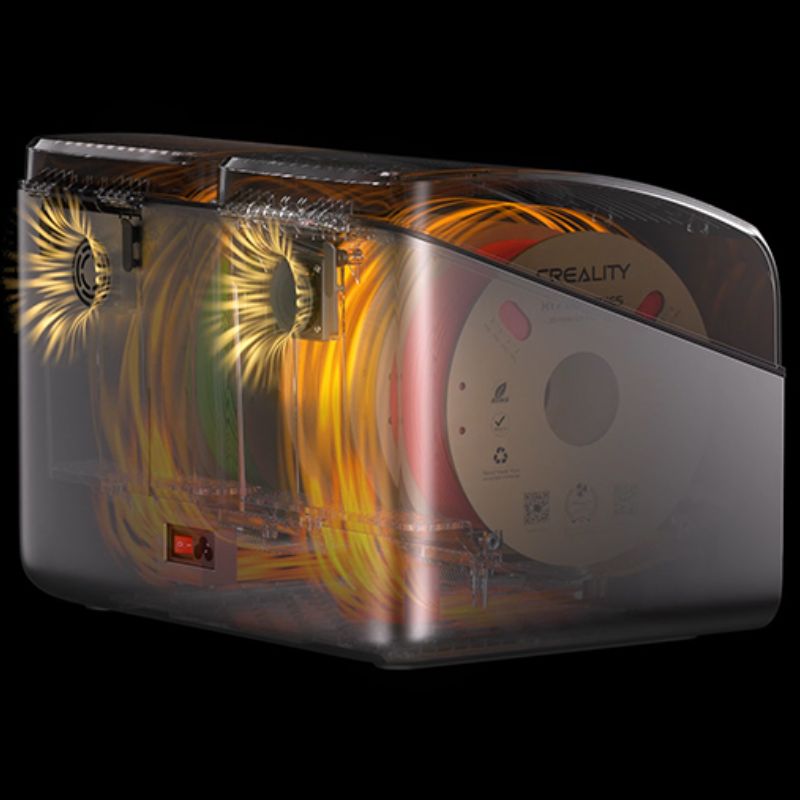 Advanced technology of the Creality Space Pi X4 Filament Dryer