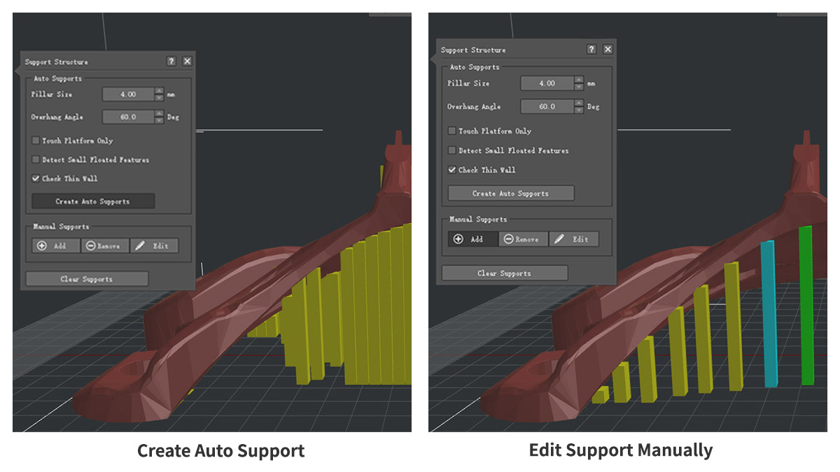 ideamaker support avancé