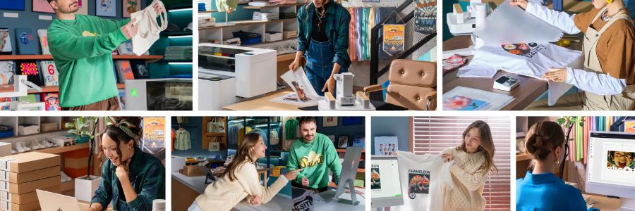 xTool Apparel Printer application