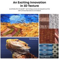 eufyMake E1 Amass3D technology UV textured printing