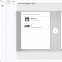 Control software of the xTool O1 Omni Printer Single UV