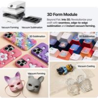 Mold making with xTool WonderPress 3D Form module