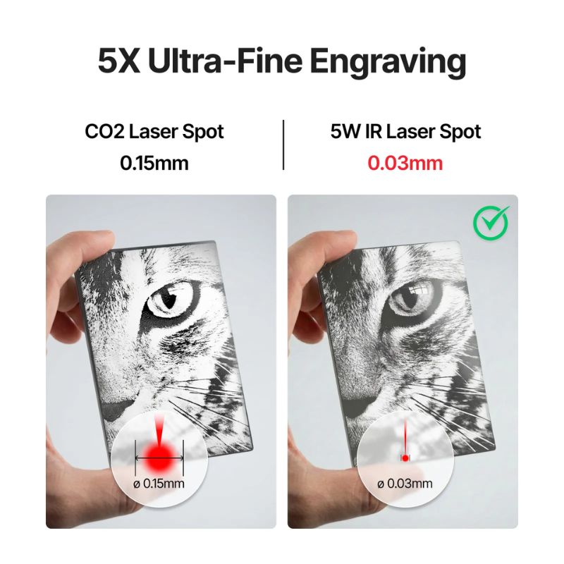 5W infrared laser module xTool P3