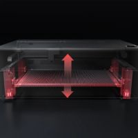 xTool P3 AutoLift system