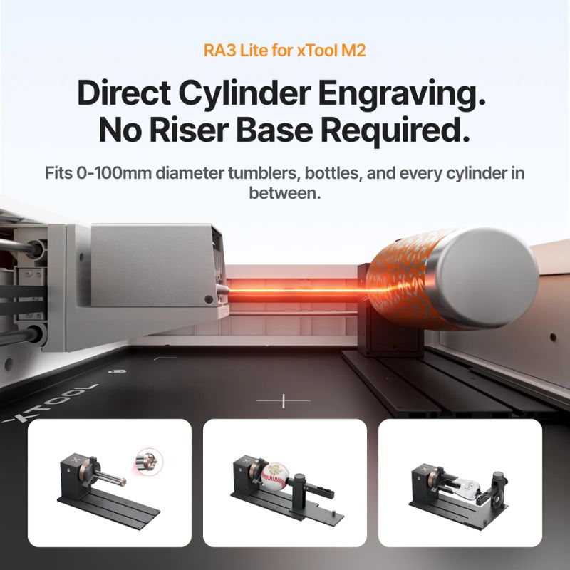 RA3 Lite xTool M2 quick change