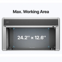 xTool X1 with a 615 × 320 mm engraving area