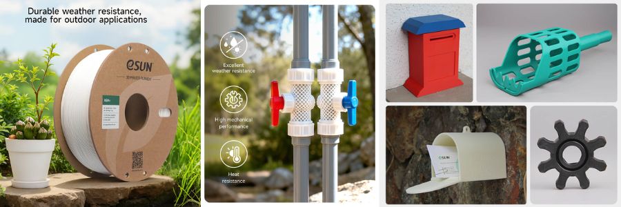 eSun ASA+ Filament Cold White