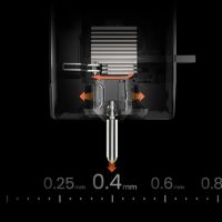 Anycubic Kobra X Combo quick-release hotend