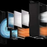 Three-stage air filtration