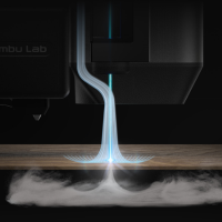 Bambu Lab H2D laser full combo laser cutting
