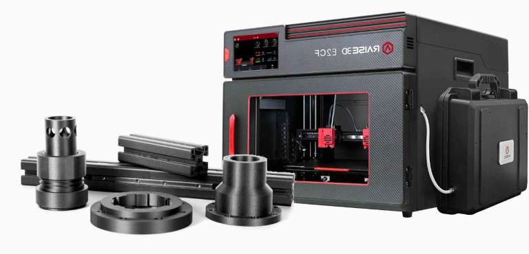 raise3d e2cf carbon fiber printer