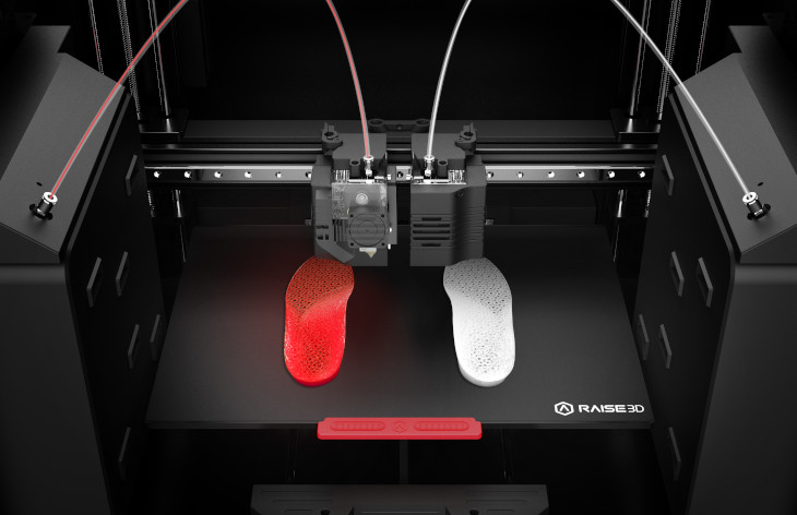 Raise3D E2 - IDEX - dual extrusion