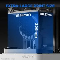 Creality Halot-X1 build volume