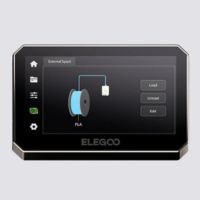 5-inch touchscreen of the Elegoo Centauri 2 Combo