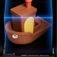 Build volume of the Elegoo Centauri 2 Combo