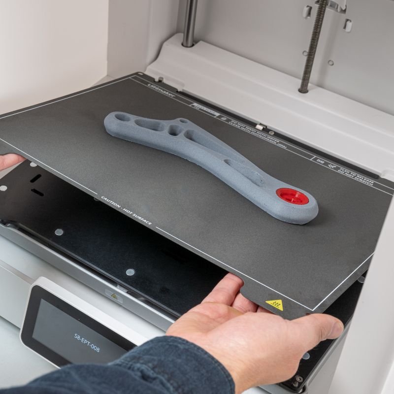 UltiMaker S8 PEI heated bed