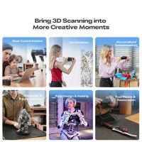 Applications of the Creality Pika 3D scanner